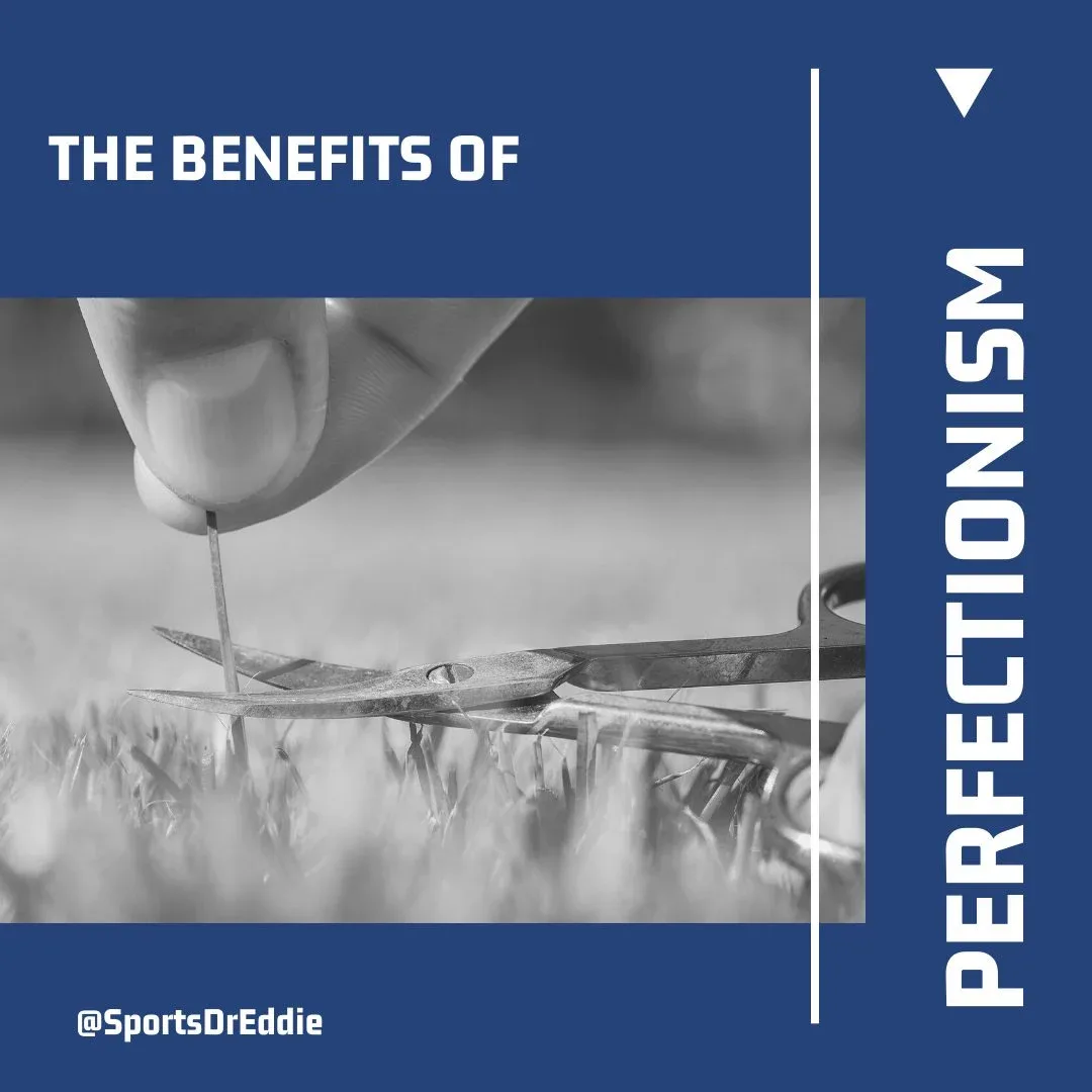 The Benefits Of Perfectionism Dr Eddie Oconnor 